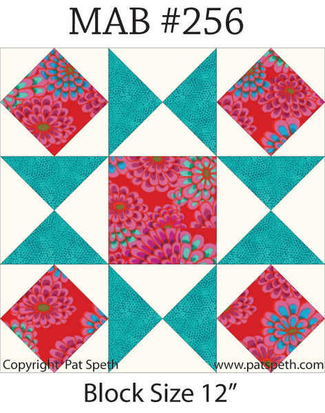Member Appreciation Block #256 – Pat Speth Quilts