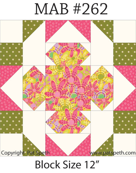 Member Appreciation Block #262 – Pat Speth Quilts