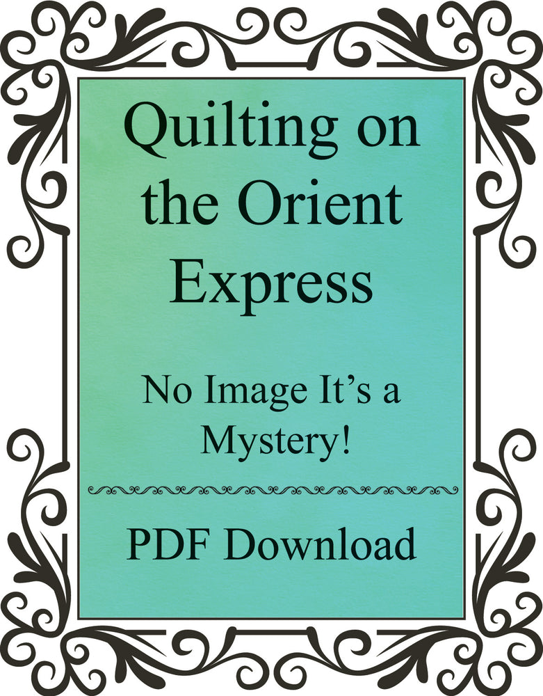 Quilting on the Orient Express PDF Download