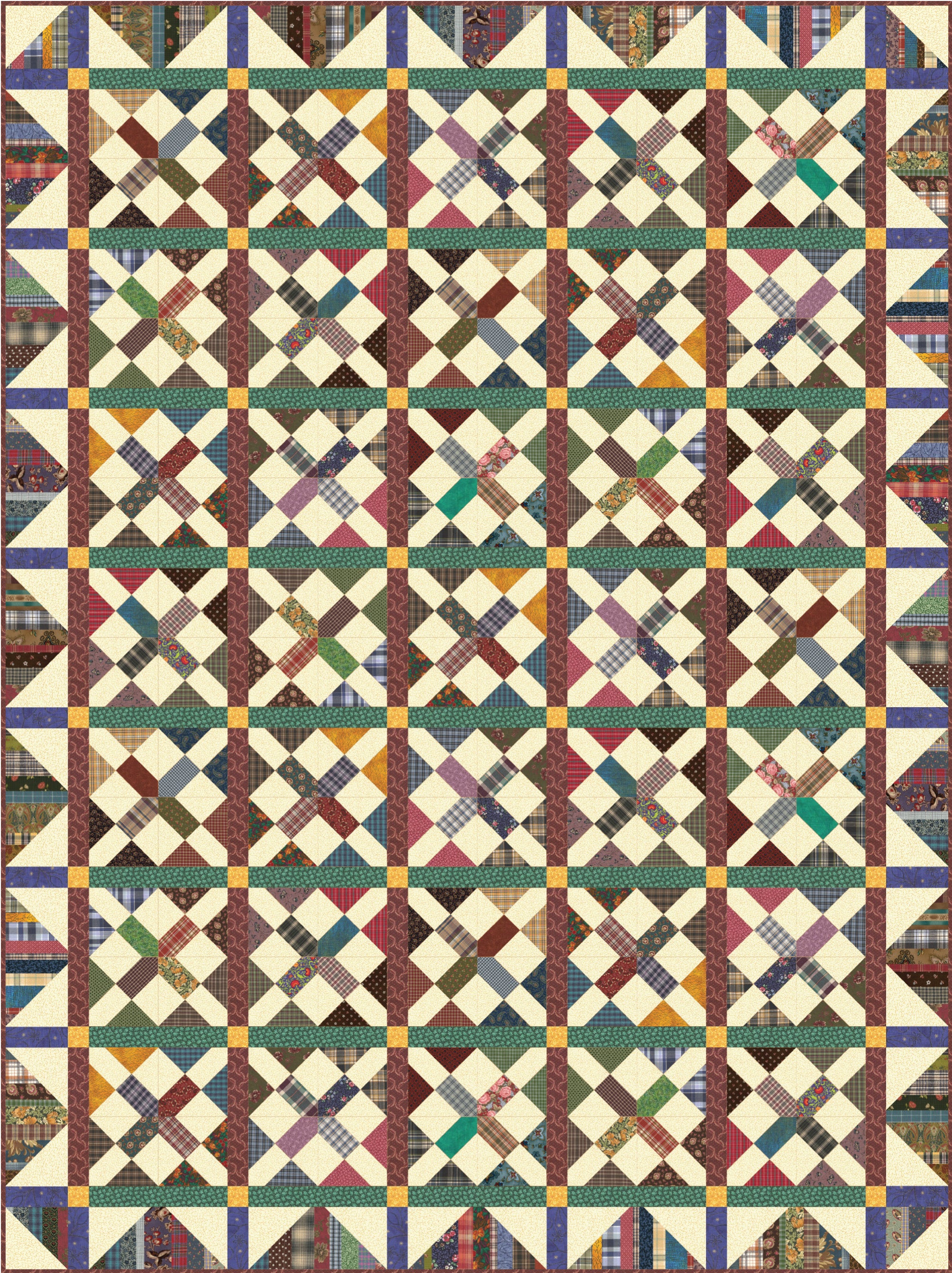 Fraser's Ridge – Pat Speth Quilts